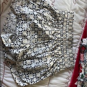 Free People The Way Home Printed Shorts L